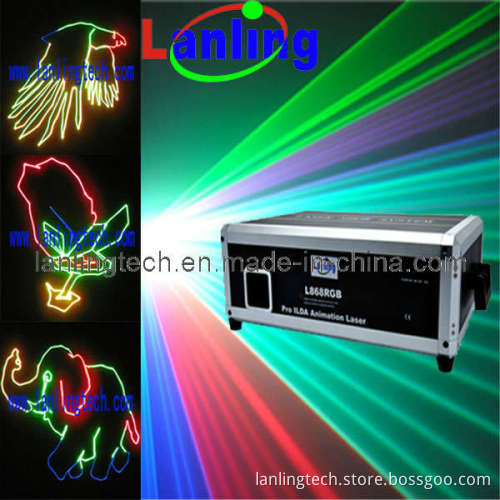 350mw Full Color RGB Animation Laser Light Projector (L868RGB)